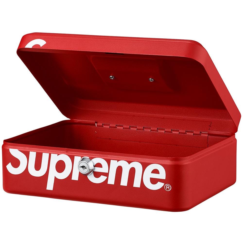 Exclusive Supreme Lock Box - Red — Side View