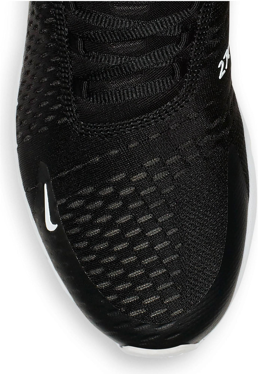 Exclusive Air Max 270 Shoes — Black/White — Size US W5.5 - UK3.5 - EUR 36 — Back View