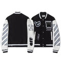 Exclusive Off-White Baseball uniform#12 — Black — Size S — Front View